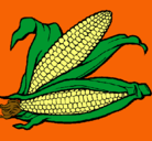 Dibujo Mazorca de maíz pintado por ElsaGarcia