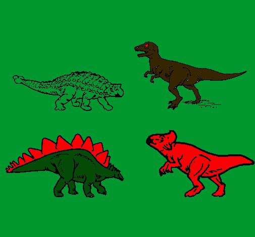 Dinosaurios de tierra