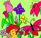 Dibujo Fauna y flora pintado por pochecha