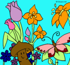 Dibujo Fauna y flora pintado por isabel