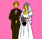 Dibujo Marido y mujer III pintado por carmen