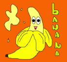 Dibujo Banana pintado por lauragarcia