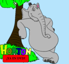 Dibujo Horton pintado por fer