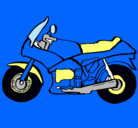 Dibujo Motocicleta pintado por SIMON