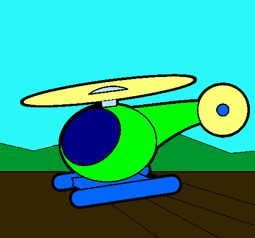 Helicóptero pequeño