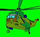 Dibujo Helicóptero al rescate pintado por dgtjudfhgcy