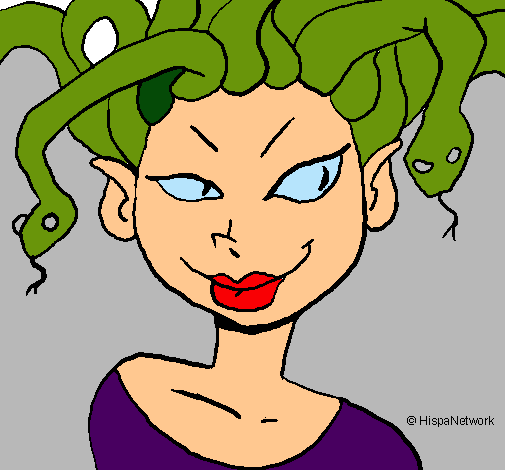 Mujer medusa