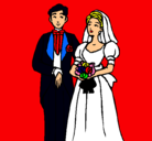 Dibujo Marido y mujer III pintado por gino