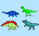 Dibujo Dinosaurios de tierra pintado por JORGERH