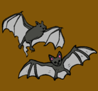 Dibujo Un par de murciélagos pintado por LIAM