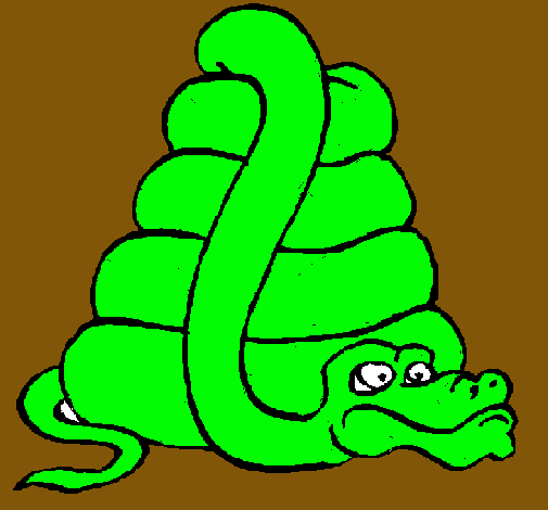 Serpiente grande