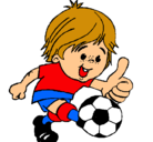 Dibujo Chico jugando a fútbol pintado por frrrrrrrrrrrrrrrr