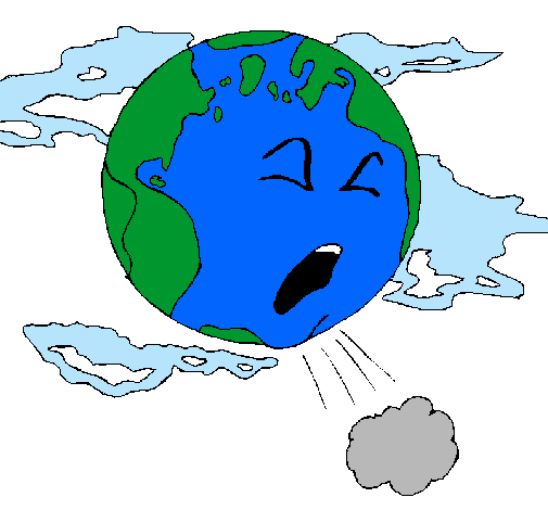 Dibujo de Tierra enferma pintado por Impactoambiental en  el día  20-09-10 a las 23:04:45. Imprime, pinta o colorea tus propios dibujos!