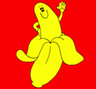 Dibujo Banana pintado por betsaida