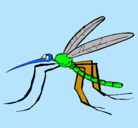 Dibujo Mosquito pintado por alan