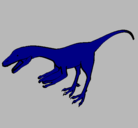 Dibujo Velociraptor II pintado por valenttinocharlo