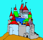 Dibujo Castillo medieval pintado por danielpeinado