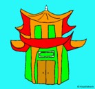 Dibujo Pagoda pintado por emilioandres