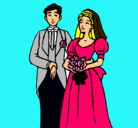 Dibujo Marido y mujer III pintado por camila