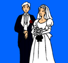 Dibujo Marido y mujer III pintado por araceli