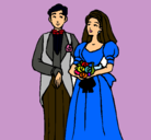 Dibujo Marido y mujer III pintado por arleth