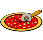 Dibujo Pizza pintado por moiritta