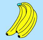 Dibujo Plátanos pintado por mariaaleja0518