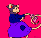 Dibujo La ratita presumida 7 pintado por Elvira