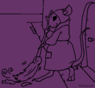 Dibujo La ratita presumida 1 pintado por guesli