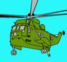 Dibujo Helicóptero al rescate pintado por alejandro