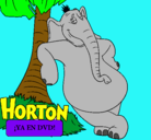 Dibujo Horton pintado por antoniacutio