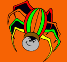 Dibujo Araña pintado por moisesbs