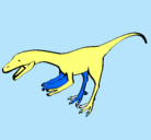 Dibujo Velociraptor II pintado por camilo
