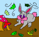 Dibujo Conejo pintado por sonia