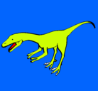 Dibujo Velociraptor II pintado por jose