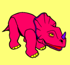 Dibujo Triceratops II pintado por NaYeLi