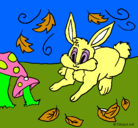 Dibujo Conejo pintado por jjjj