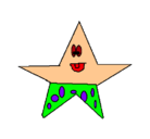 Dibujo Estrella 3 pintado por FRANC