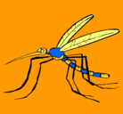 Dibujo Mosquito pintado por abejitaa