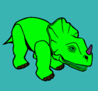Dibujo Triceratops II pintado por aylinbarrios