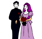 Dibujo Marido y mujer III pintado por itzel