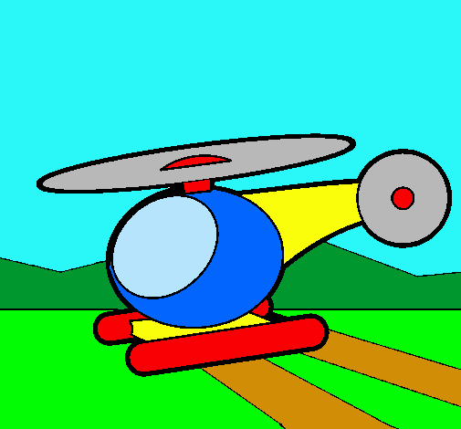 Helicóptero pequeño