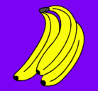 Dibujo Plátanos pintado por picason