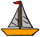 Dibujo Barco velero pintado por alexsocas