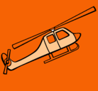 Dibujo Helicóptero de juguete pintado por javierr