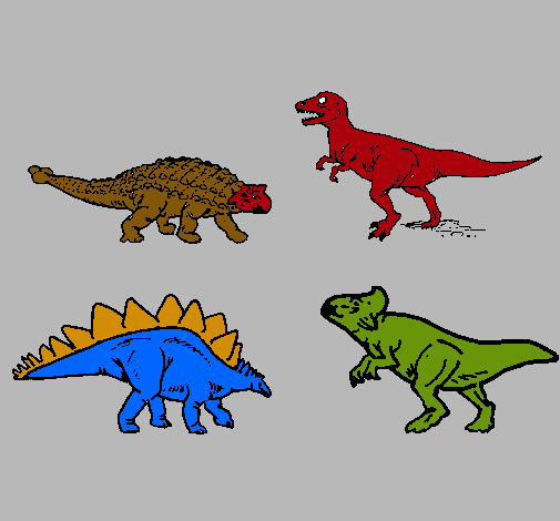 Dinosaurios de tierra