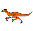 Dibujo Velociraptor pintado por jeshua22