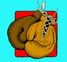 Dibujo Guantes de boxeo pintado por zackoscuro96