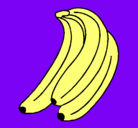 Dibujo Plátanos pintado por sofia