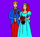Dibujo Marido y mujer III pintado por natalia